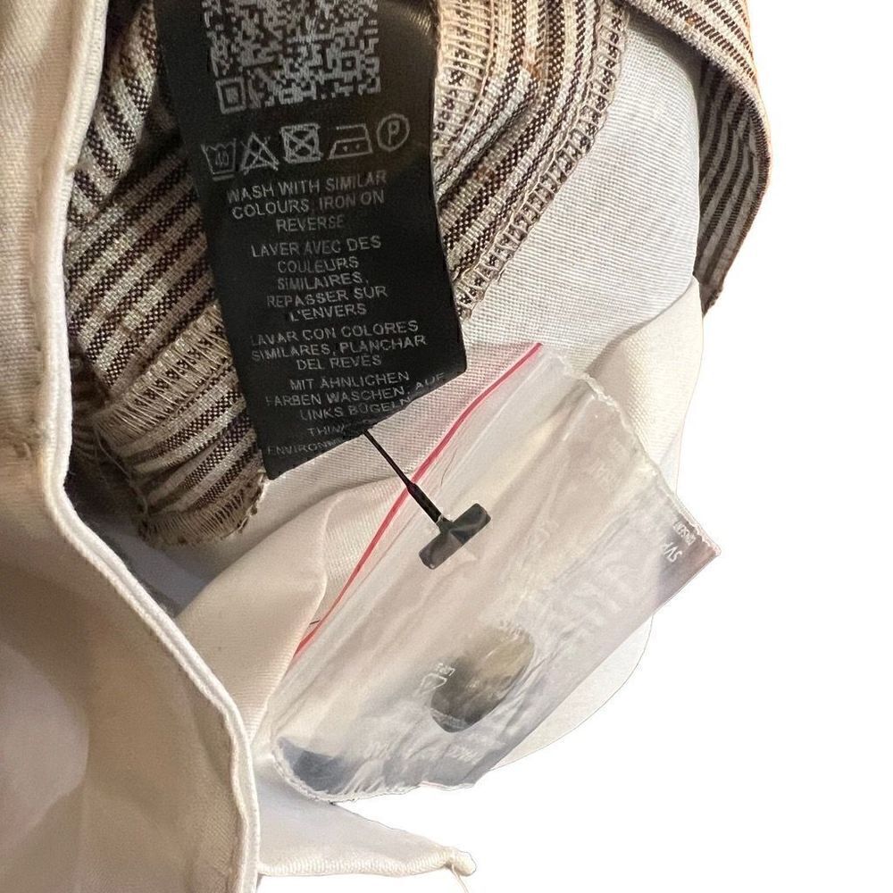 NWT ASOS Design Striped Straight Leg Pants - Picture 7 of 9